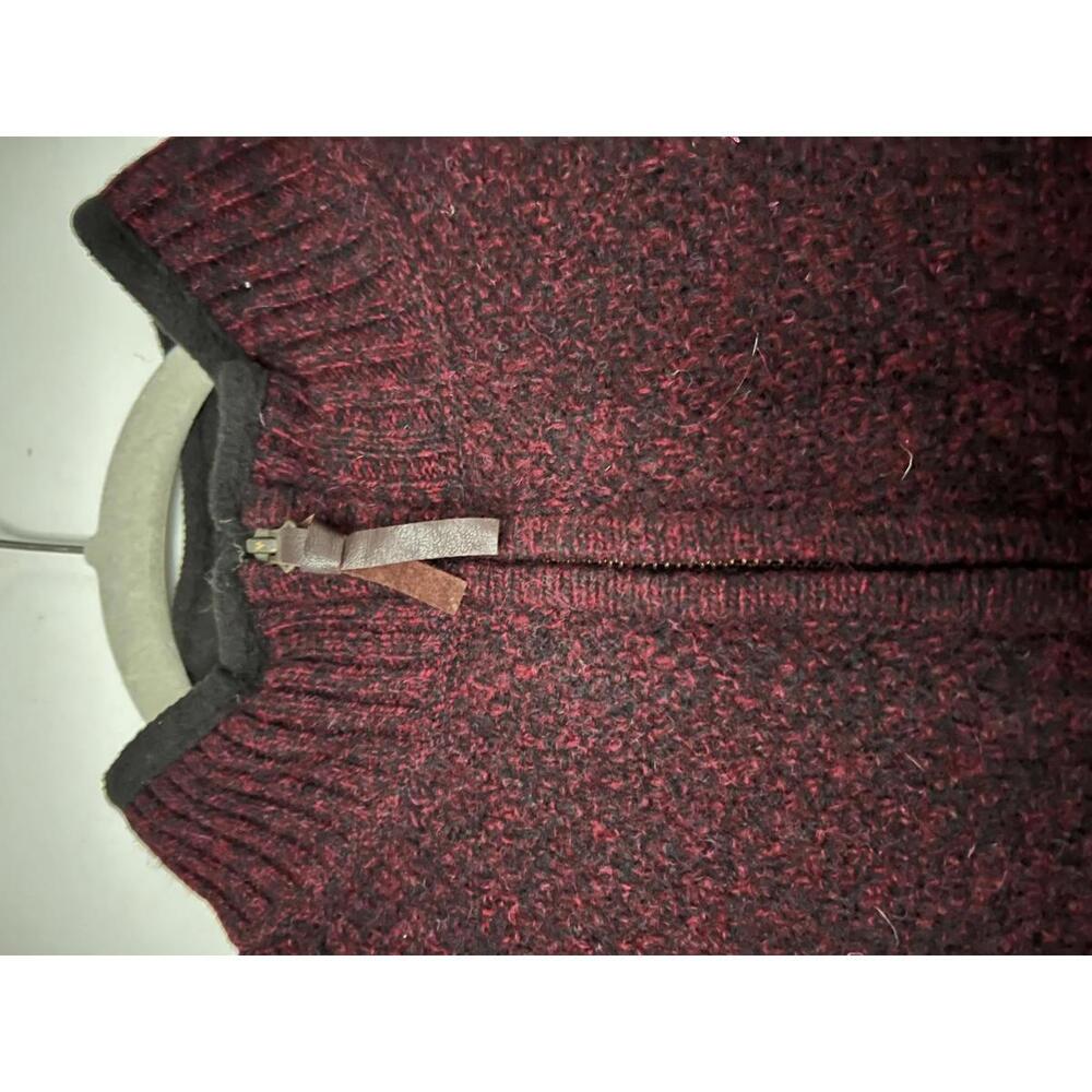 Pendleton Burgundy Half-Zip Pullover Sweater-Men’… - image 4